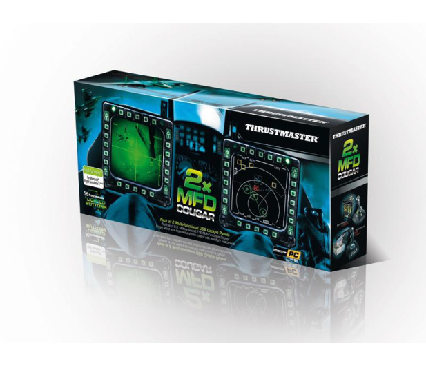 Thrustmaster 2 Panele kokpitu F-16 USB MFD (PC) - 244324 - zdjęcie 2